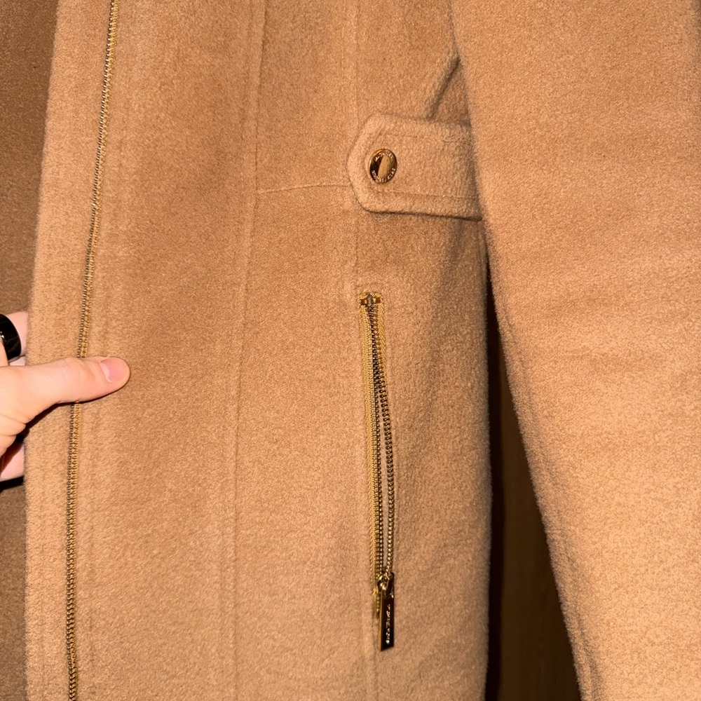 Michael Kors Tan Trench Coat - Picture 3 of 5